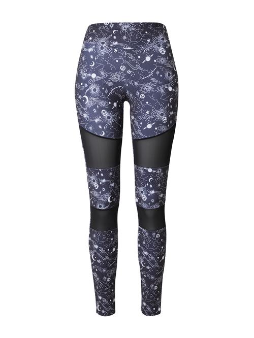 Urban Classics Leggings  sort / hvid