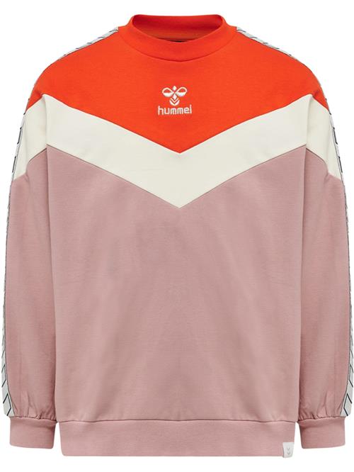 Hummel Sweatshirt 'ALVILDA'  creme / lyserød / rød / hvid