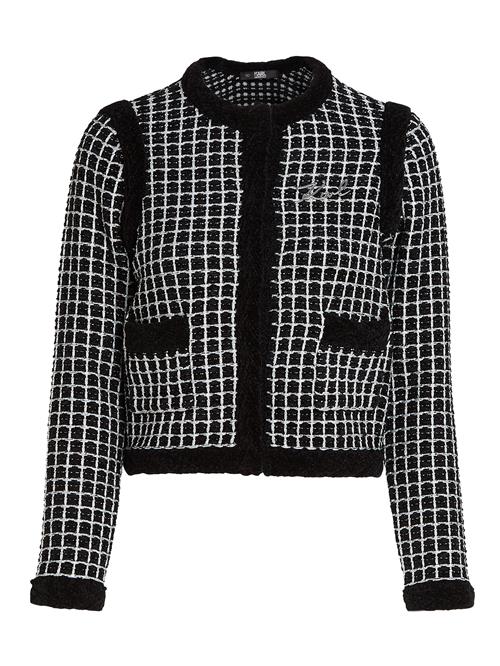 Karl Lagerfeld Cardigan  sort / hvid