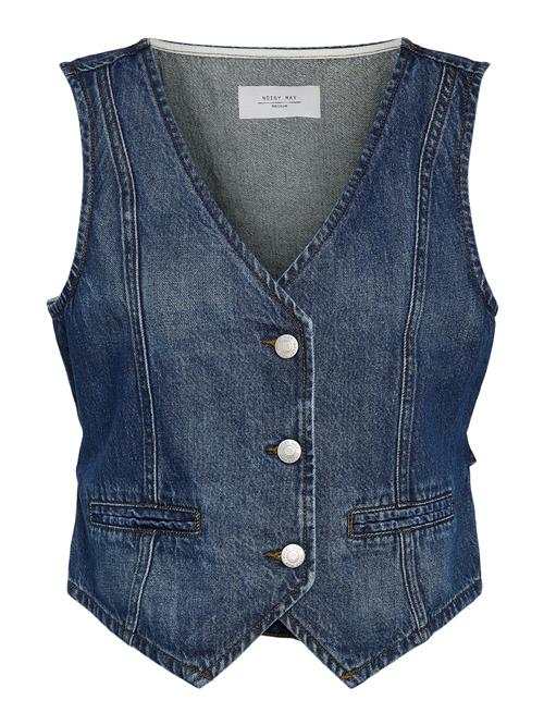 Noisy may Vest  blue denim