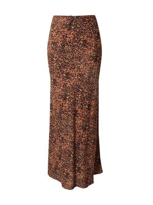 Miss Selfridge Nederdel  kastaniebrun / cappuccino / sort