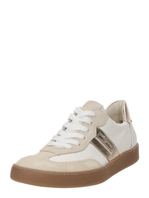 Paul Green Sneaker low  beige / guld / hvid