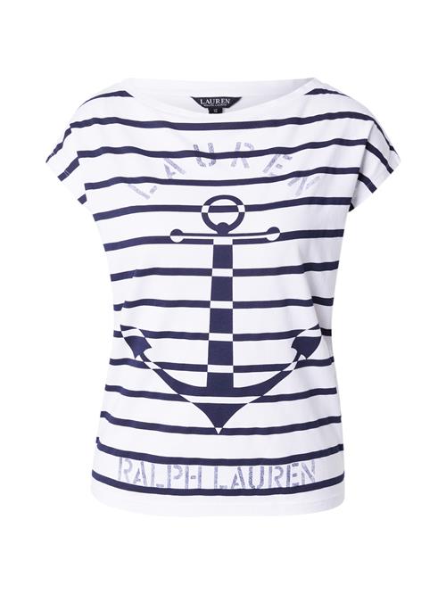 Lauren Ralph Lauren Shirts 'Grieta'  navy / hvid