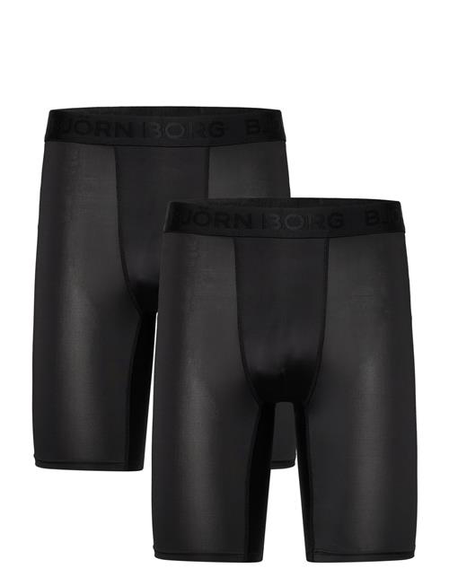 Björn Borg Performance Boxer Long Leg 2P Björn Borg Black