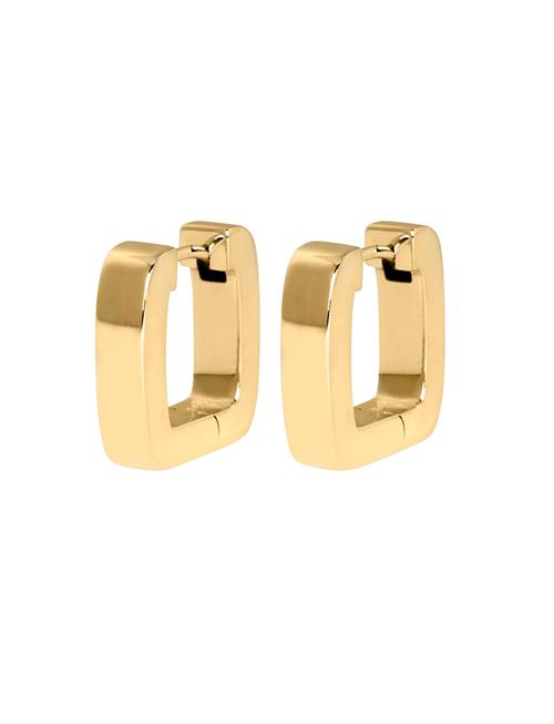 IX Studios Ix Bold Square Hoops IX Studios Gold