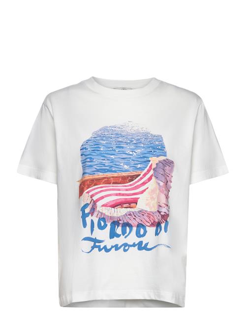 GANT Scenery Print Ss T-Shirt GANT White