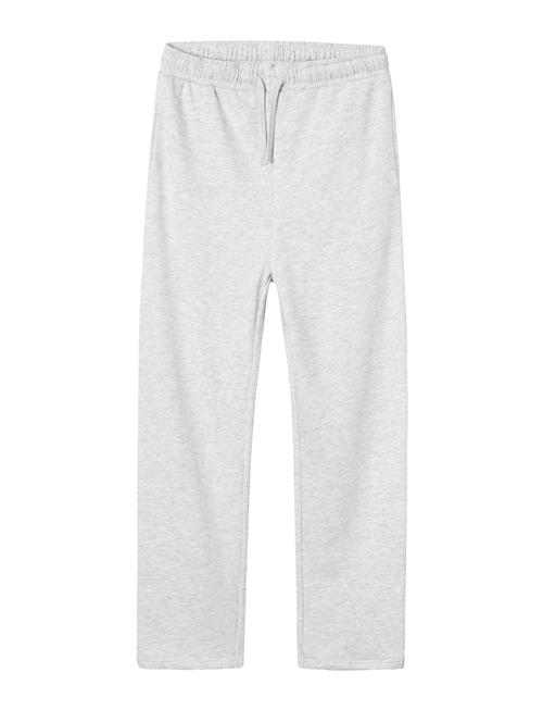 LMTD Nlnnizu Bru Straight Sweat Pant Noos LMTD Grey