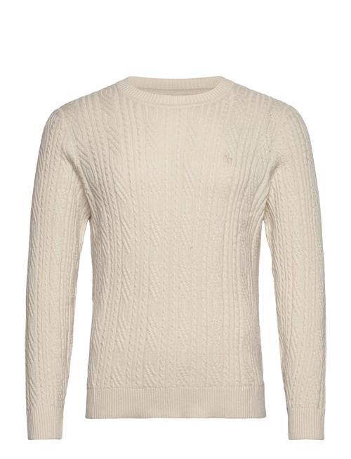 Abercrombie & Fitch Anf Mens Sweaters Abercrombie & Fitch Beige