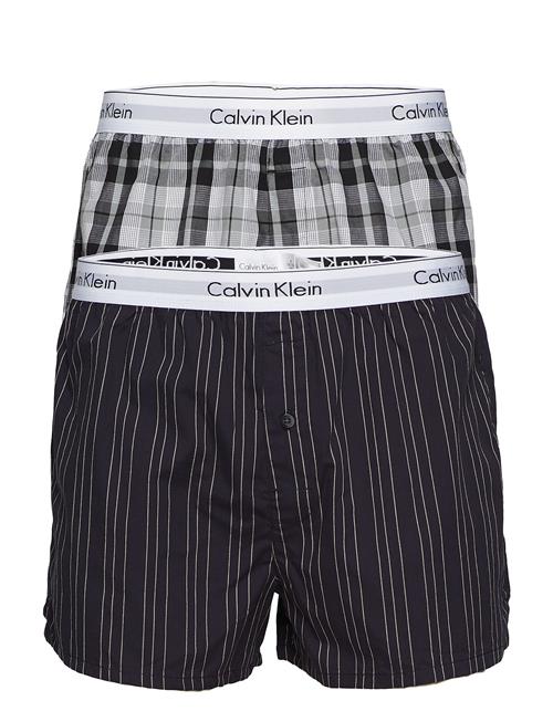 Boxer Slim 2Pk Calvin Klein Black