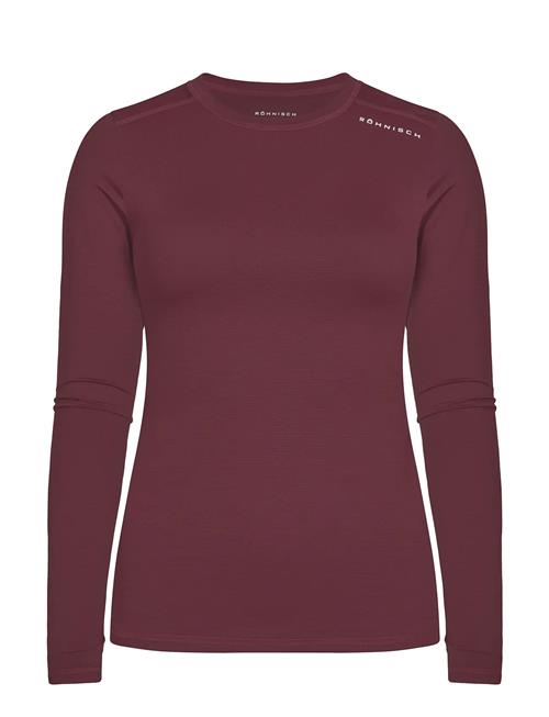 Röhnisch Jacquard Long Sleeve Röhnisch Burgundy