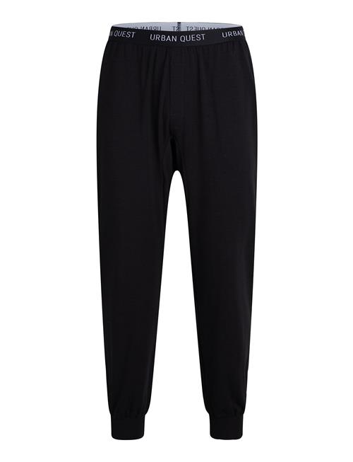 URBAN QUEST Men Bamboo Sweatpants URBAN QUEST Black