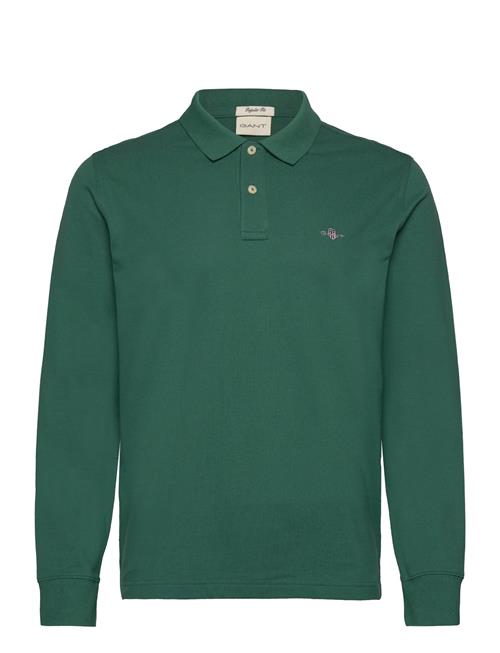 GANT Reg Shield Ls Pique Rugger GANT Green