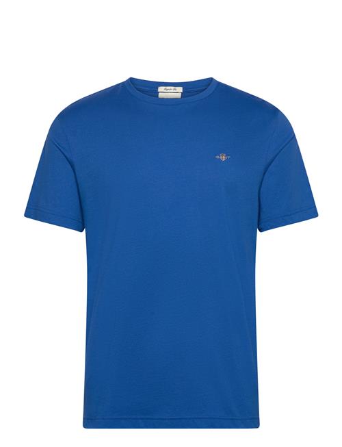 Reg Shield Ss T-Shirt GANT Blue