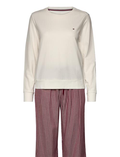 Tommy Hilfiger Gift Pyj Flannel Pants & Slipper Tommy Hilfiger White