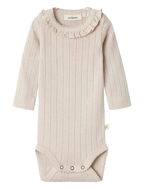 Nbfrachel Nis Ls Slim Body Lil Noos Lil'Atelier White