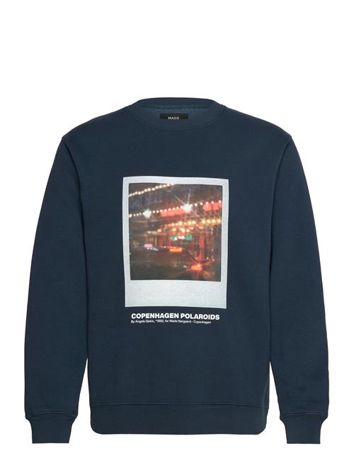 Mads Nørgaard Standard Crew Poloroide Sweat Mads Nørgaard Navy