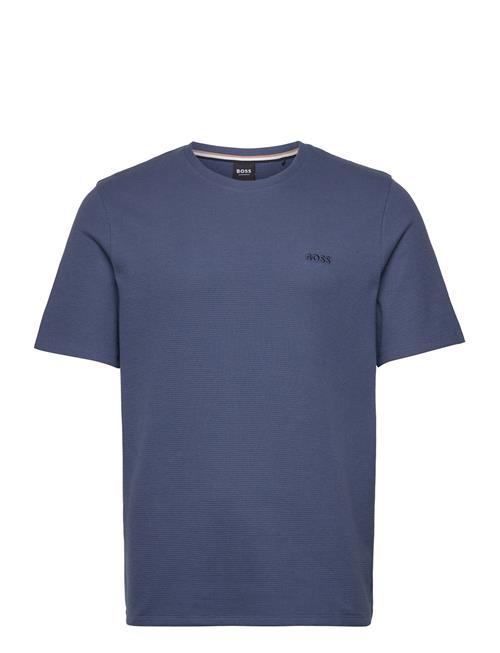 BOSS Waffle T-Shirt BOSS Navy