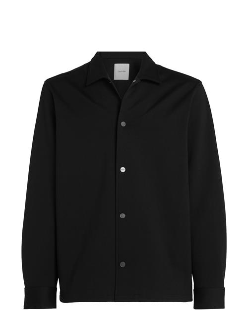 Comfort Knit Overshirt Calvin Klein Black