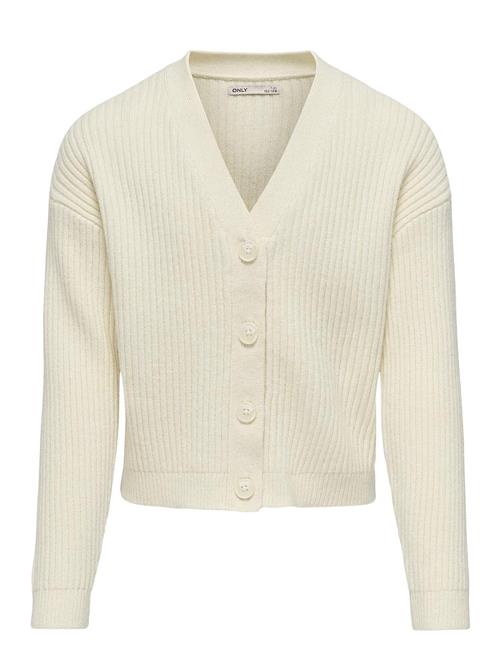 Kids Only Kogmandy Ls Short Boxy Cardigan Knt Noos Kids Only Cream