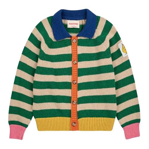 Bobo Choses Charming Monster Label Cardigan Multicolor | Grønn | 10-11 years