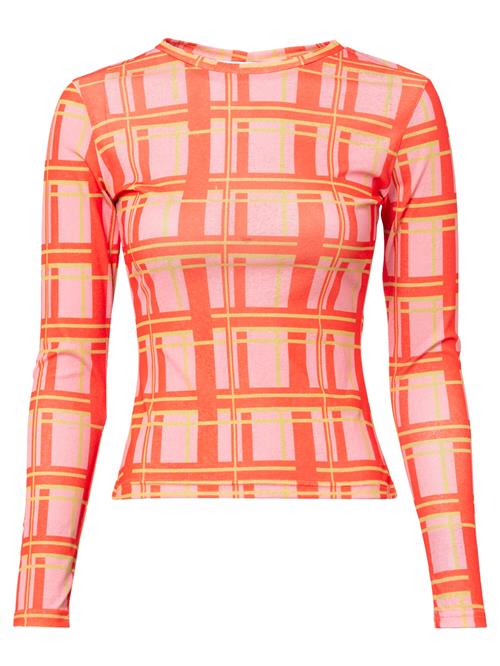 Warehouse Shirts  siv / orange / pink