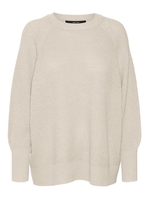 Se VERO MODA Pullover 'LEANNA'  creme ved About You