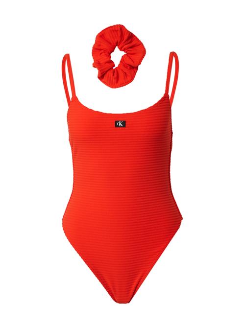 Calvin Klein Swimwear Badedragt  rød