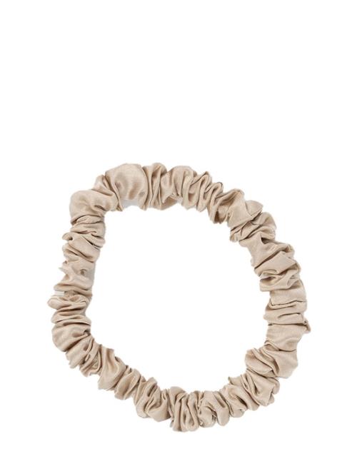 By Barb Thin Silk Hair Tie By Barb Beige