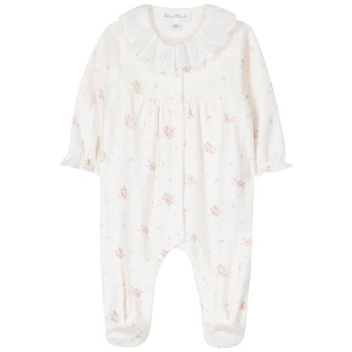 Tartine et Chocolat Onesie i velour med krave |  | 1 months