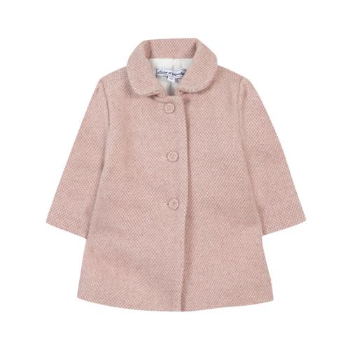 Tartine et Chocolat Dufflecoat i uld Ancient Pink | Lyserød | 3 years