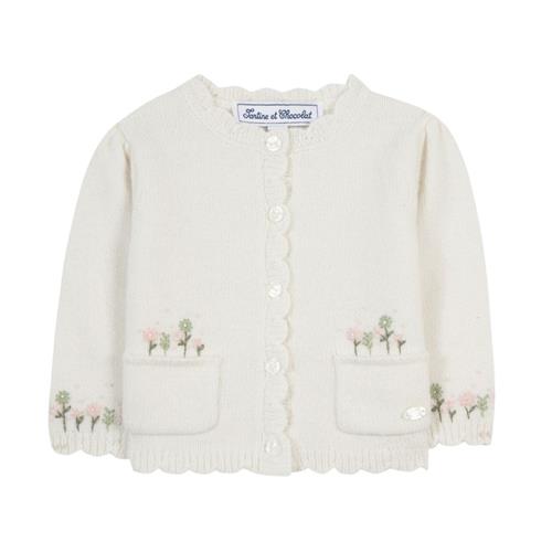 Tartine et Chocolat Uld cardigan perle |  | 1 years