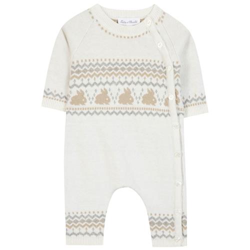 Tartine et Chocolat Onesie i bomuld, cremefarvet |  | 1 months