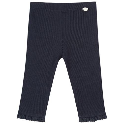 Tartine et Chocolat Ribbede leggings Navy | Marine blå | 6 months