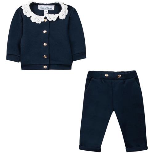 Tartine et Chocolat Outfit-sæt Navy | Marine blå | 3 years