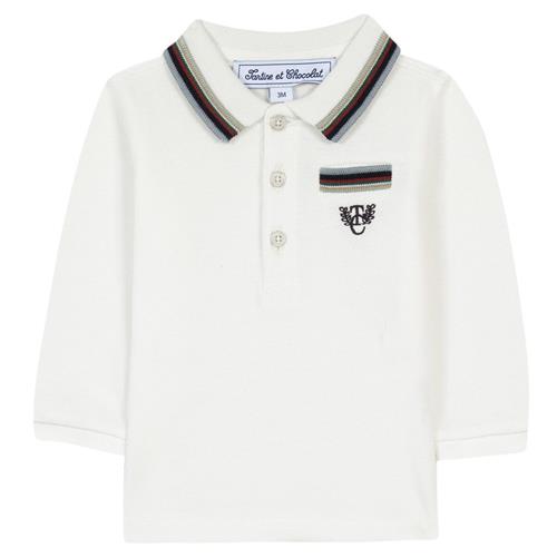 Tartine et Chocolat Polo Shirt Cream |  | 18 months