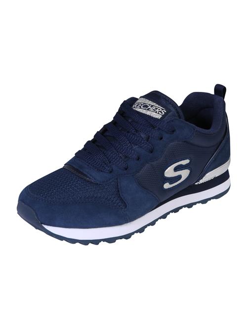 Se SKECHERS Sneaker low 'Gold'n Gurl'  navy / naturhvid ved About You