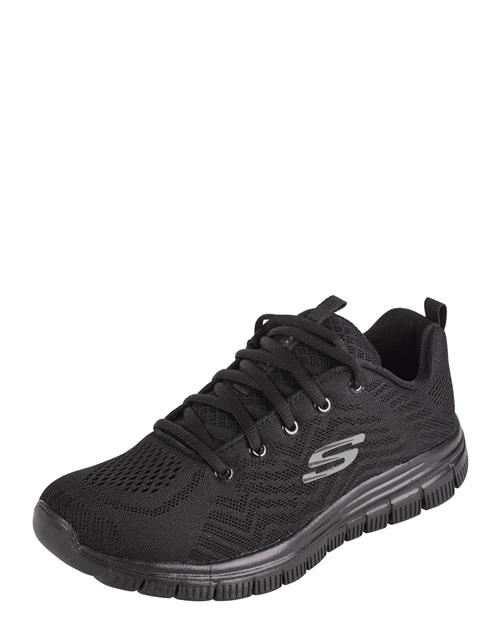 Se SKECHERS Sneaker low 'Graceful Get Connected'  grå / sort ved About You