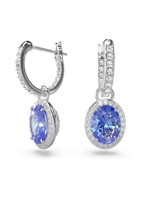 Swarovski Øreringe 'Una drop earrings'  blå / sølv / transparent