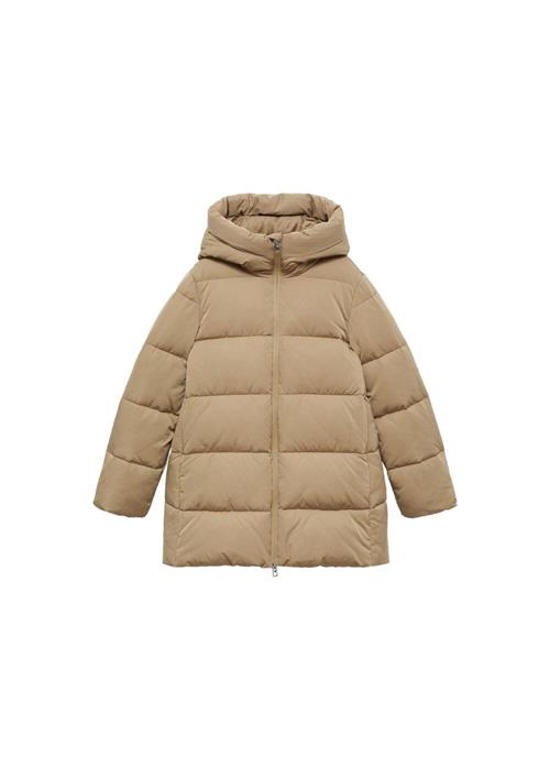 MANGO Vinterjakke 'Tokyo'  beige