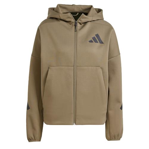 ADIDAS SPORTSWEAR Sportssweatjakke 'Z.N.E'  oliven / sort