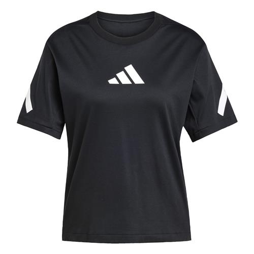 ADIDAS SPORTSWEAR Funktionsbluse 'Z.N.E.'  sort / hvid