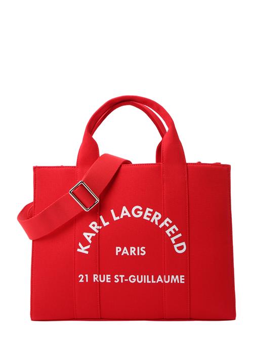 Karl Lagerfeld Shopper  rød / hvid