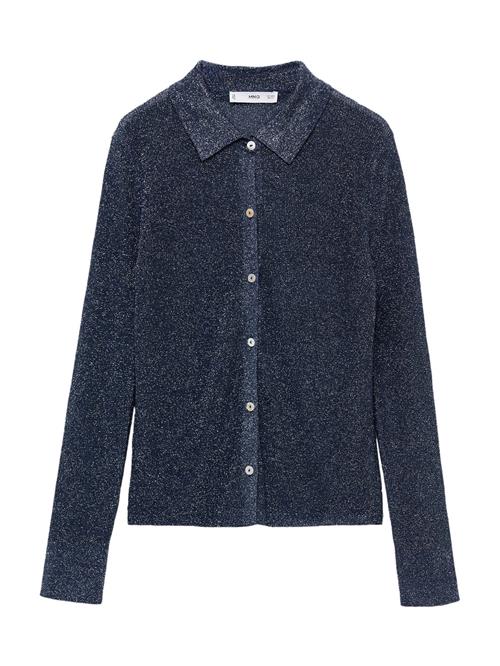 MANGO Cardigan 'KLING'  natblå