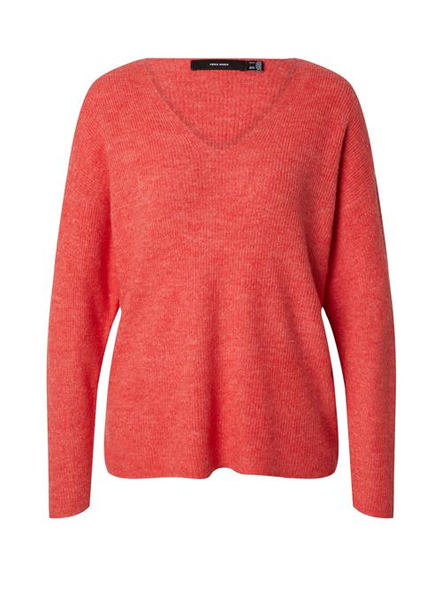 Se VERO MODA Pullover 'VMLEFILE'  lys rød ved About You