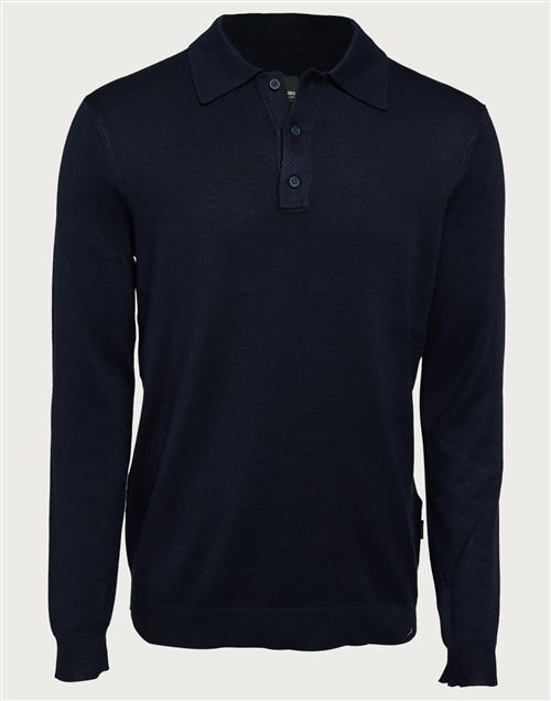 Only & Sons Onswyler Life Reg 14 Ls Polo Knit N Striktrøjer Blå