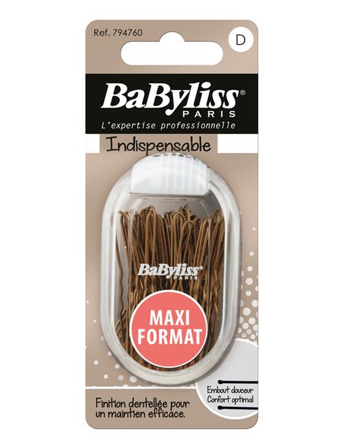 Babyliss Paris Hair Pin U-Shape Brown 60 Pcs Babyliss Paris Brown