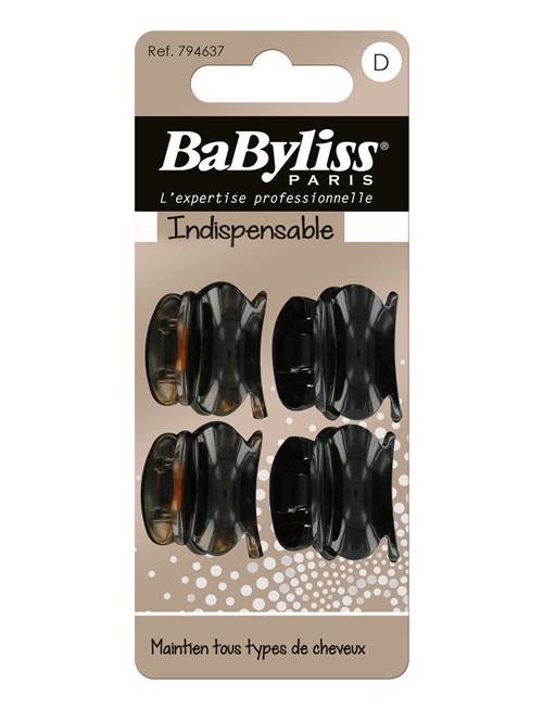 Babyliss Paris Jaw Clips 4 Pcs Babyliss Paris Black