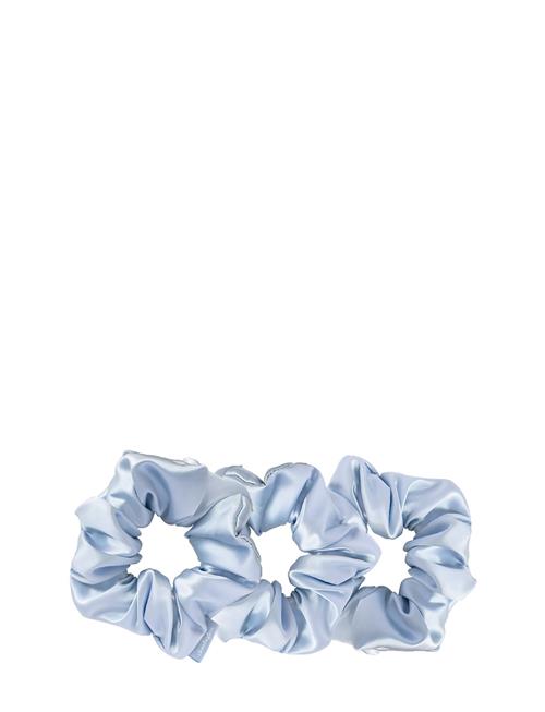 Cloud & Glow Silk Scrunchies 4 Cm Sky Blue Cloud & Glow Blue