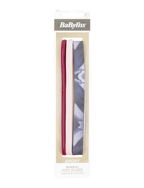 Babyliss Paris Hairband Anti Slip Sport 3 Pcs Babyliss Paris Patterned