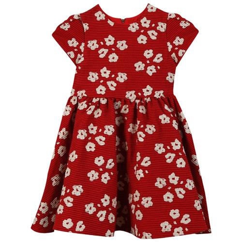 Tartine et Chocolat Metallic Thread Casual Dress Red Delight | Rød | 4 years